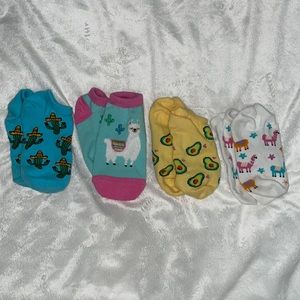Fun, Pattern Socks, Set of 4